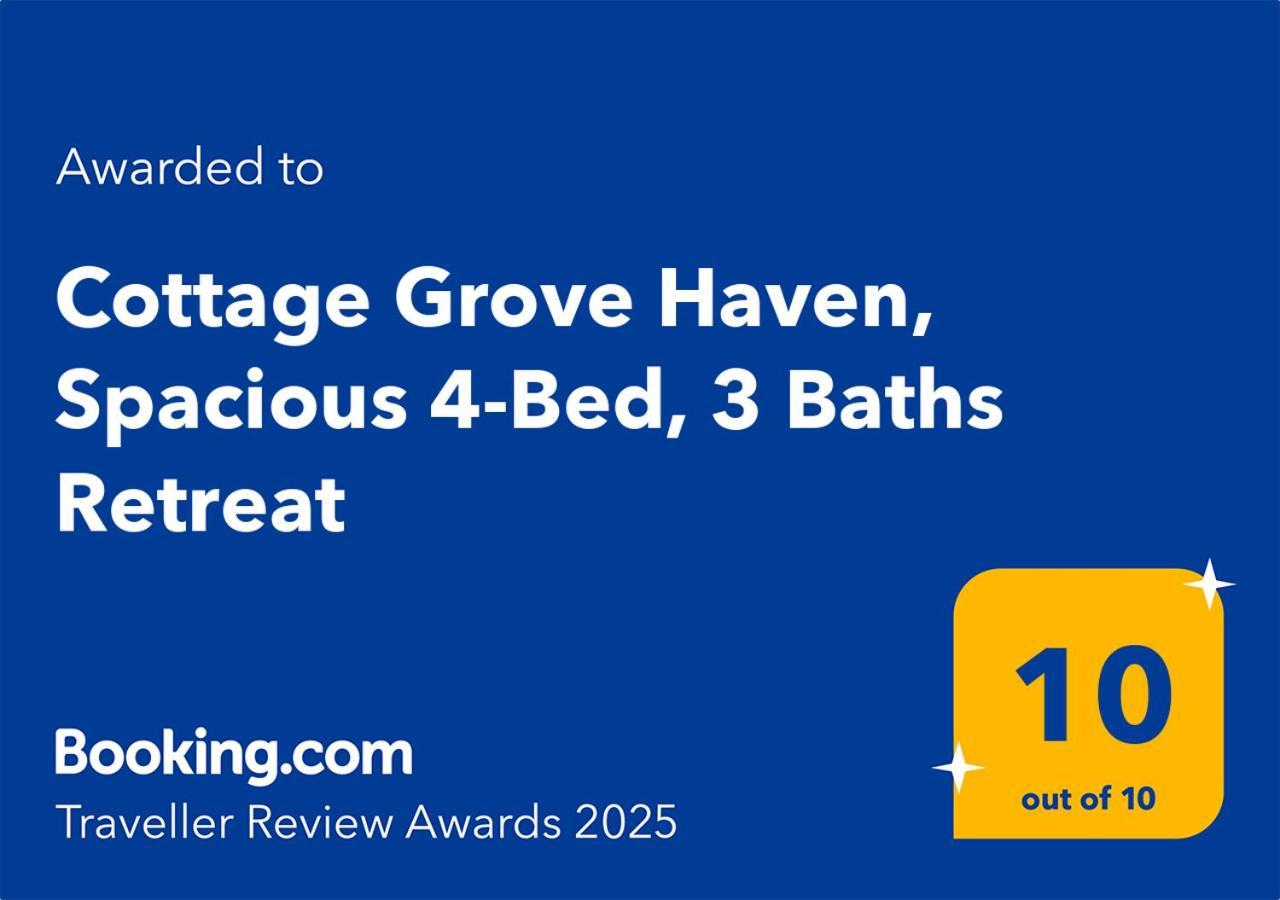 Cottage Grove Haven, Spacious 4-Bed, 3 Baths Retreat エクステリア 写真